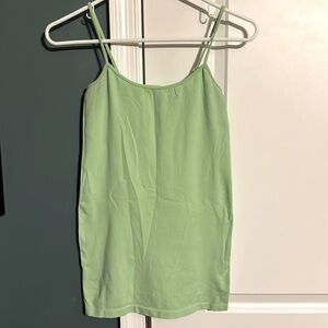 Nylon Easter Green L stretch tank